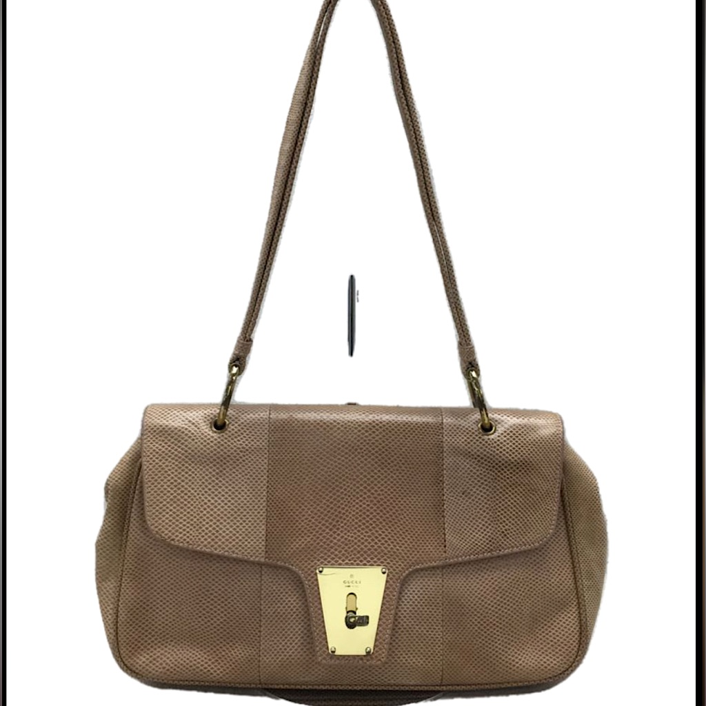 Gucci Tom Ford Era Lizard Bag Handbag